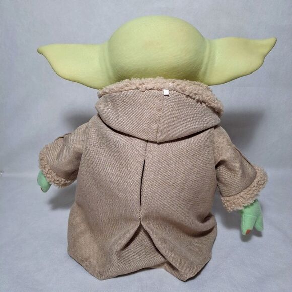 Mattel Star Wars Grogu Plush 10-inch Toy, Character Figure with Soft Body, Sound - Picture 6 of 6